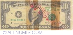 10 Dollars 1985 - D (Specimen)