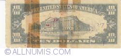 Image #2 of 10 Dollars 1985 - D (Specimen)