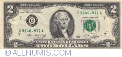 2 Dollars 1976 - G