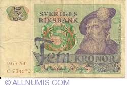 Image #1 of 5 Kronor 1977