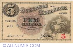 5 Kronor 1952 - 1