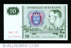 Image #1 of 10 Kronor 1981