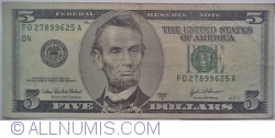 Image #1 of 5 Dollars 2003A - D4