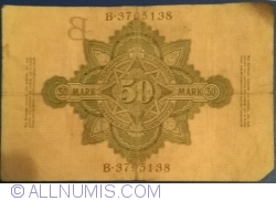 Image #2 of 50 Mark 1910 (21. IV.) - B