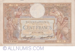 Image #1 of 100 Francs 1933 (11. V.)