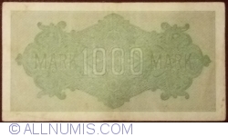 1000 Mark 1922 (15. IX.) - 2