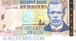 Image #1 of 500 Kwacha 2011 (31. I.)