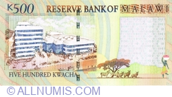Image #2 of 500 Kwacha 2011 (31. I.)