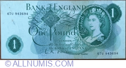 Image #1 of 1 Pound ND (1960-1961) (20
