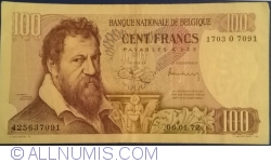 100 Francs 1972 (6. I.)