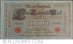 1000 MarK 1910 (21. IV.) - X