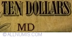 10 Dollars ND (1942-1944)