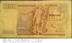 Image #2 of 100 Francs 1972 (13. I.)