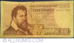 100 Francs 1972 (13. I.)
