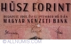 20 Forint 1965 (3. IX.)