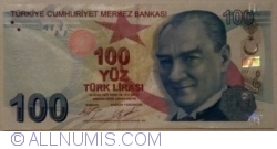Image #1 of 100 Lira 2009 (2017)