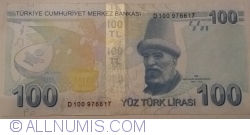 Image #2 of 100 Lira 2009 (2017)