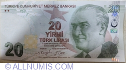 20 Lira ND (2022)