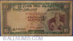 10 Rupees 1975 (6. X.)