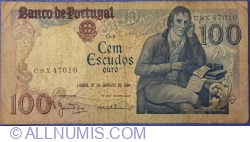 Image #1 of 100 Escudos 1984 (31. I.) - signatures Manuel Jacinto Nunes / Vítor Manuel Ribeiro Constâncio