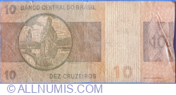 Image #2 of 10 Cruzeiros ND (1980)