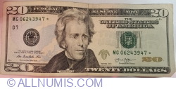 20 Dolari 2013 - G7 (replacement note)
