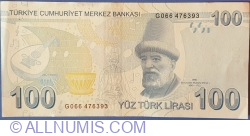 Image #2 of 100 Lira ND (2021)