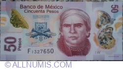 Image #1 of 50 Pesos 2017 (16. I.) - Serie W