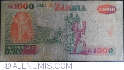 Image #2 of 1000 Kwacha 2001