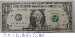 1 Dollar 1988A - L