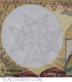 500 Francs ND (1986-2004) - watermark error