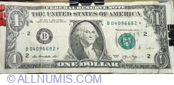 1 Dolar 2003A - B - star note (replacement)