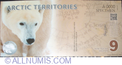 9 Polar Dollars 2012 - SPECIMEN