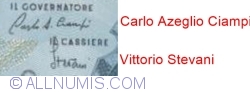 10000 Lire 1984 (3. IX.) - Semnături Carlo Azeglio Ciampi/ Vittorio Stevani