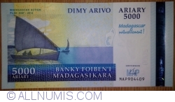 5000 Ariary ND (2008)