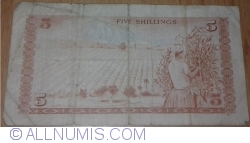 Image #2 of 5 Shillings 1974 (12. XII.)