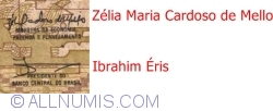 1000 Cruzeiros ND (1990) - Semnături Zélia Maria Cardoso de Mello/ Ibrahim Éris