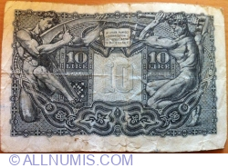 Image #2 of 10 Lire 1944 (23. XI.) - signatures Bolaffi / Cavallaro / Giovinco