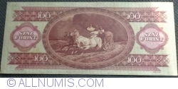 Image #2 of 100 Forint 1962 (12. X.)
