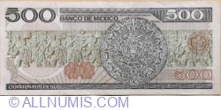 Image #2 of 500 Pesos 1984 (7. VIII.) - Serie ED