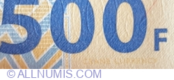 500 Francs 2013 (30.VI.)