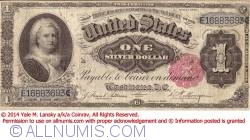 1 Silver Dollar 1891