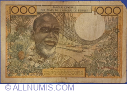 1000 Francs 1961 (20. III.)