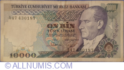 Image #1 of 10,000 Lira L.1970 (1982)