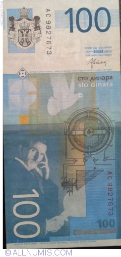 100 Dinari 2013