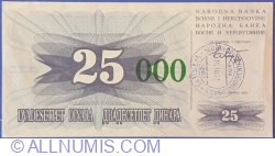 25000 Dinari 1993 (15.10)