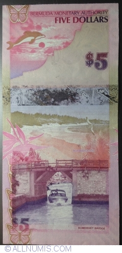 Image #2 of 5 Dolari 2009 (1. I.)
