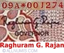 10 Rupees 2013 - Replacement note