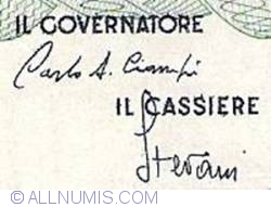 100,000 Lire 1983 (1. IX.) - signatures Carlo Azeglio Ciampi / Vittorio Stevani