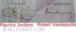 100 Francs 1971 (11. X.) - Signatures Maurice Jordens/ Robert Vandeputte